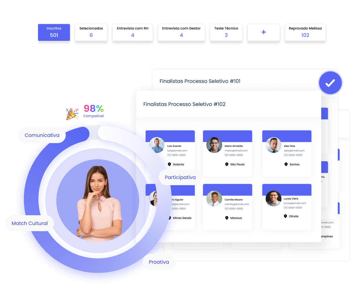 Admissão Online na plataforma Burh